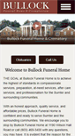 Mobile Screenshot of bullockfuneralhome.com